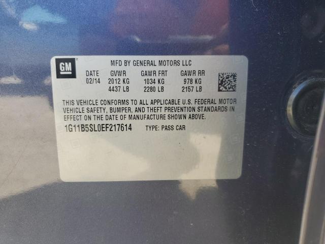 Photo 11 VIN: 1G11B5SL0EF217614 - CHEVROLET MALIBU 