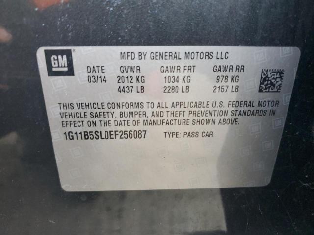 Photo 11 VIN: 1G11B5SL0EF256087 - CHEVROLET MALIBU LS 