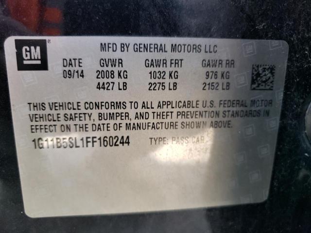 Photo 11 VIN: 1G11B5SL1FF160244 - CHEVROLET MALIBU 