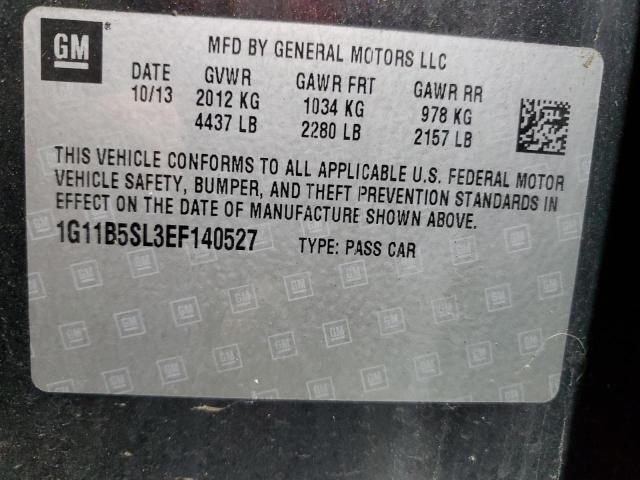 Photo 11 VIN: 1G11B5SL3EF140527 - CHEVROLET MALIBU 