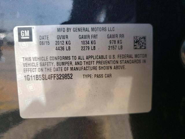 Photo 11 VIN: 1G11B5SL4FF329852 - CHEVROLET MALIBU LS 