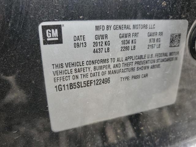 Photo 11 VIN: 1G11B5SL5EF122496 - CHEVROLET MALIBU LS 