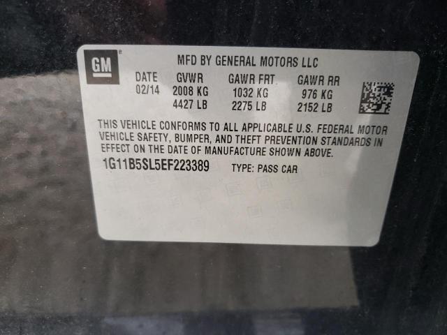 Photo 9 VIN: 1G11B5SL5EF223389 - CHEVROLET MALIBU LS 