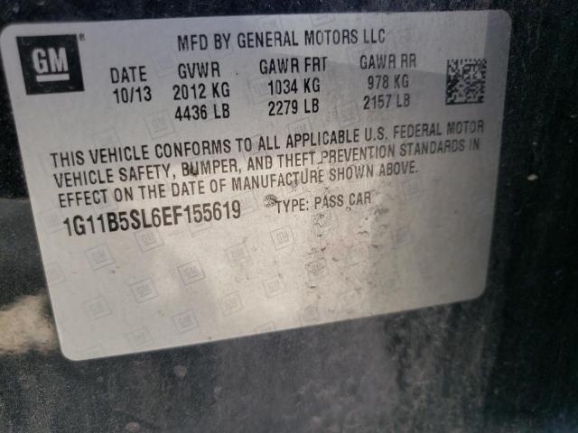 Photo 9 VIN: 1G11B5SL6EF155619 - CHEVROLET MALIBU LS 