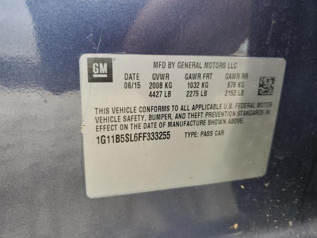 Photo 12 VIN: 1G11B5SL6FF333255 - CHEVROLET MALIBU LS 