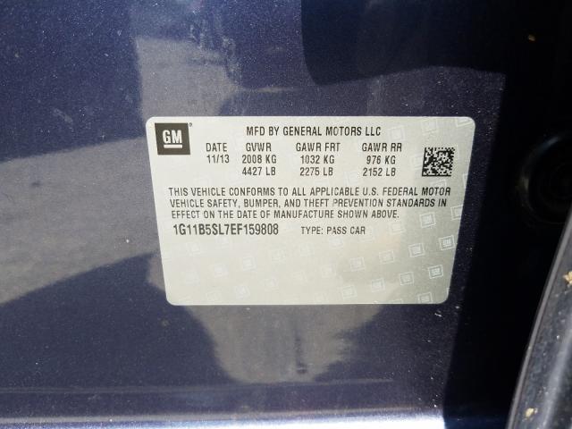 Photo 9 VIN: 1G11B5SL7EF159808 - CHEVROLET MALIBU LS 