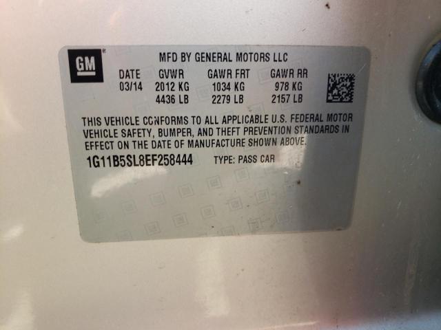 Photo 11 VIN: 1G11B5SL8EF258444 - CHEVROLET MALIBU LS 