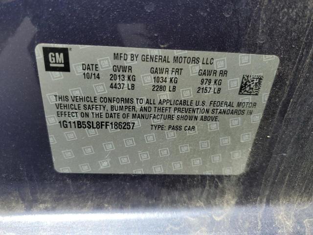 Photo 11 VIN: 1G11B5SL8FF186257 - CHEVROLET MALIBU 