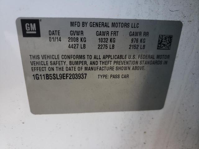 Photo 11 VIN: 1G11B5SL9EF203937 - CHEVROLET MALIBU LS 