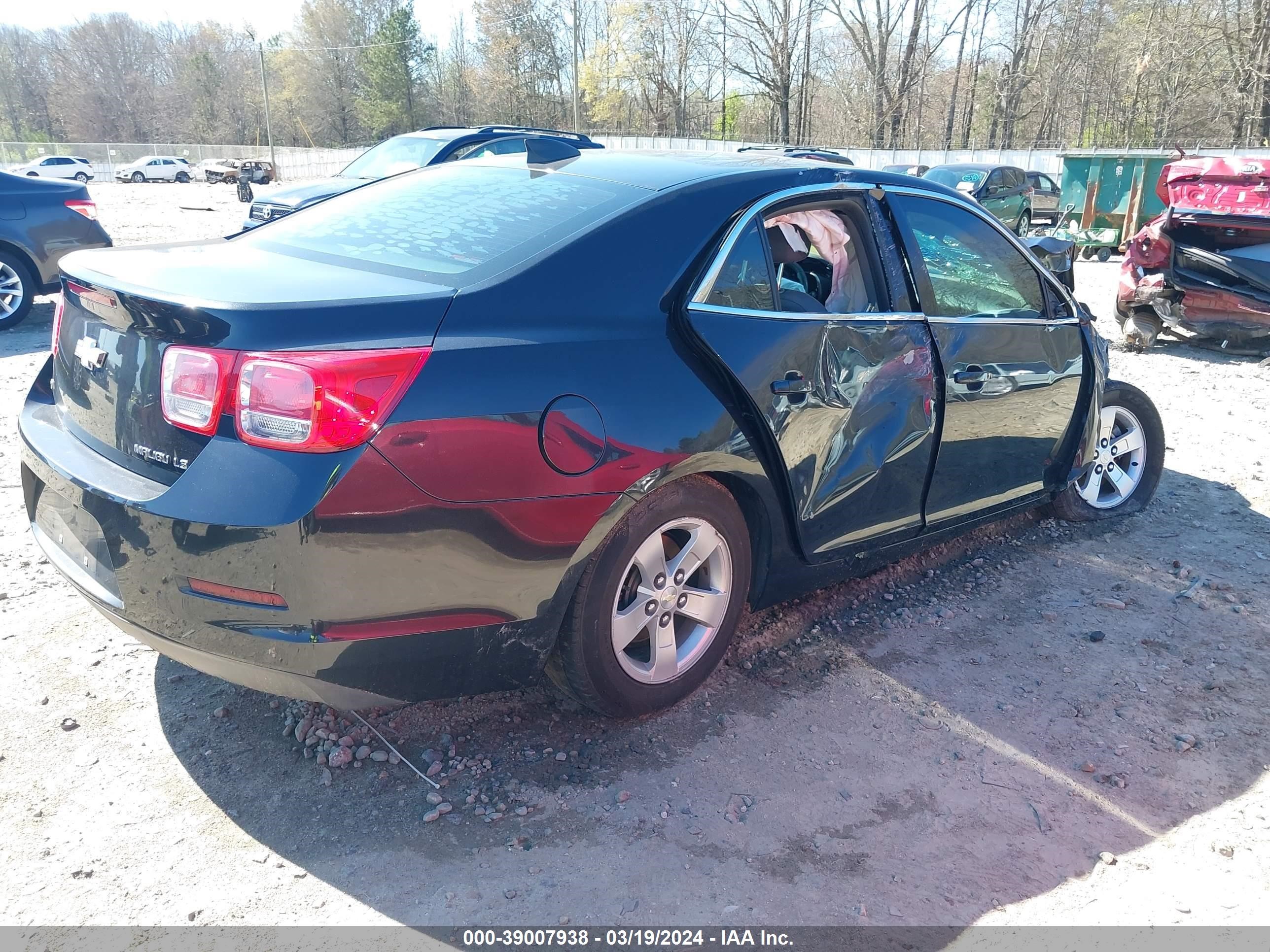 Photo 3 VIN: 1G11B5SL9FF160802 - CHEVROLET MALIBU 