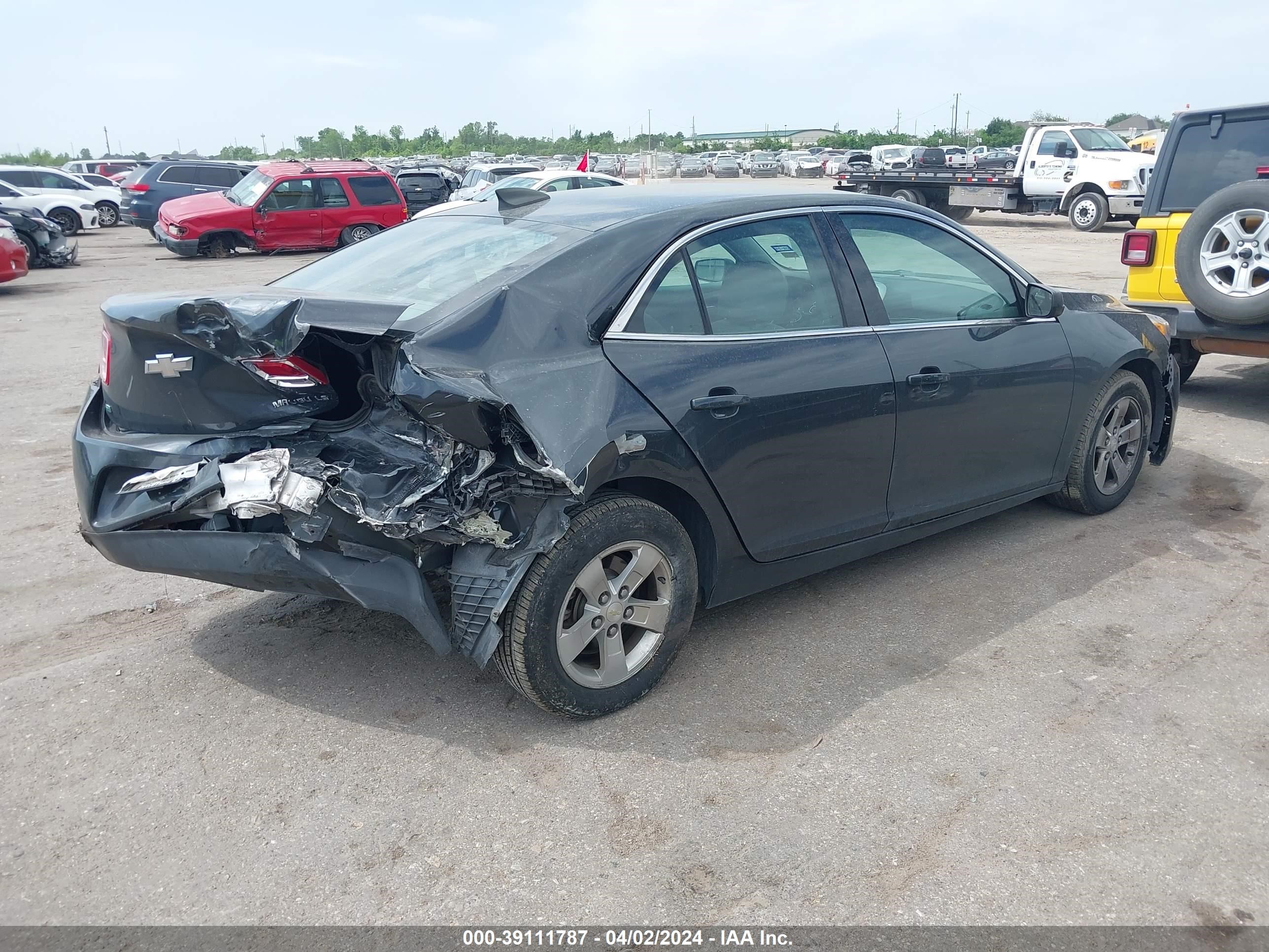 Photo 3 VIN: 1G11B5SLXFF209067 - CHEVROLET MALIBU 