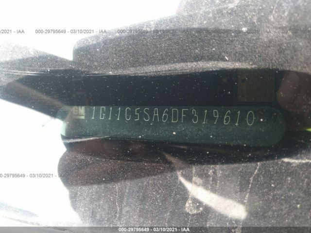 Photo 8 VIN: 1G11C5SA6DF319610 - CHEVROLET MALIBU 