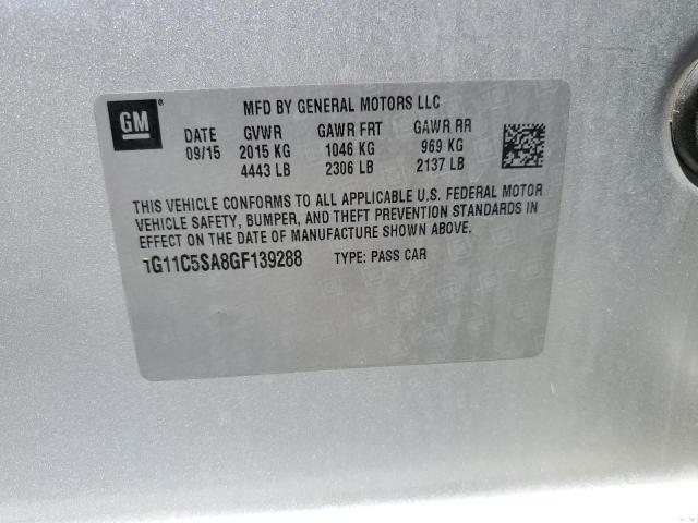 Photo 12 VIN: 1G11C5SA8GF139288 - CHEVROLET MALIBU LIM 