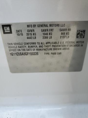 Photo 11 VIN: 1G11C5SA8GF150226 - CHEVROLET MALIBU LIM 