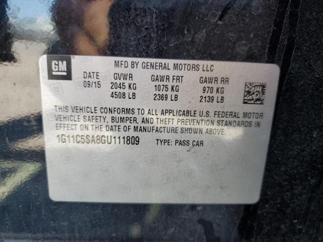 Photo 9 VIN: 1G11C5SA8GU111809 - CHEVROLET MALIBU LIM 