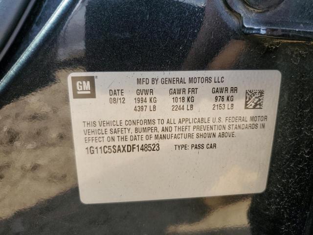 Photo 11 VIN: 1G11C5SAXDF148523 - CHEVROLET MALIBU 