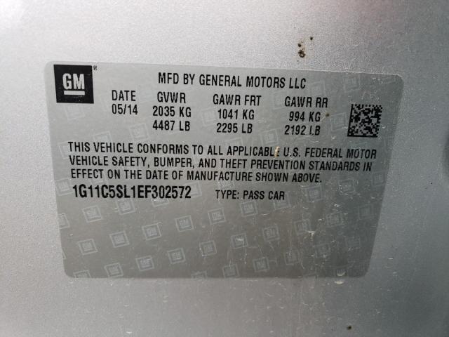 Photo 11 VIN: 1G11C5SL1EF302572 - CHEVROLET MALIBU 