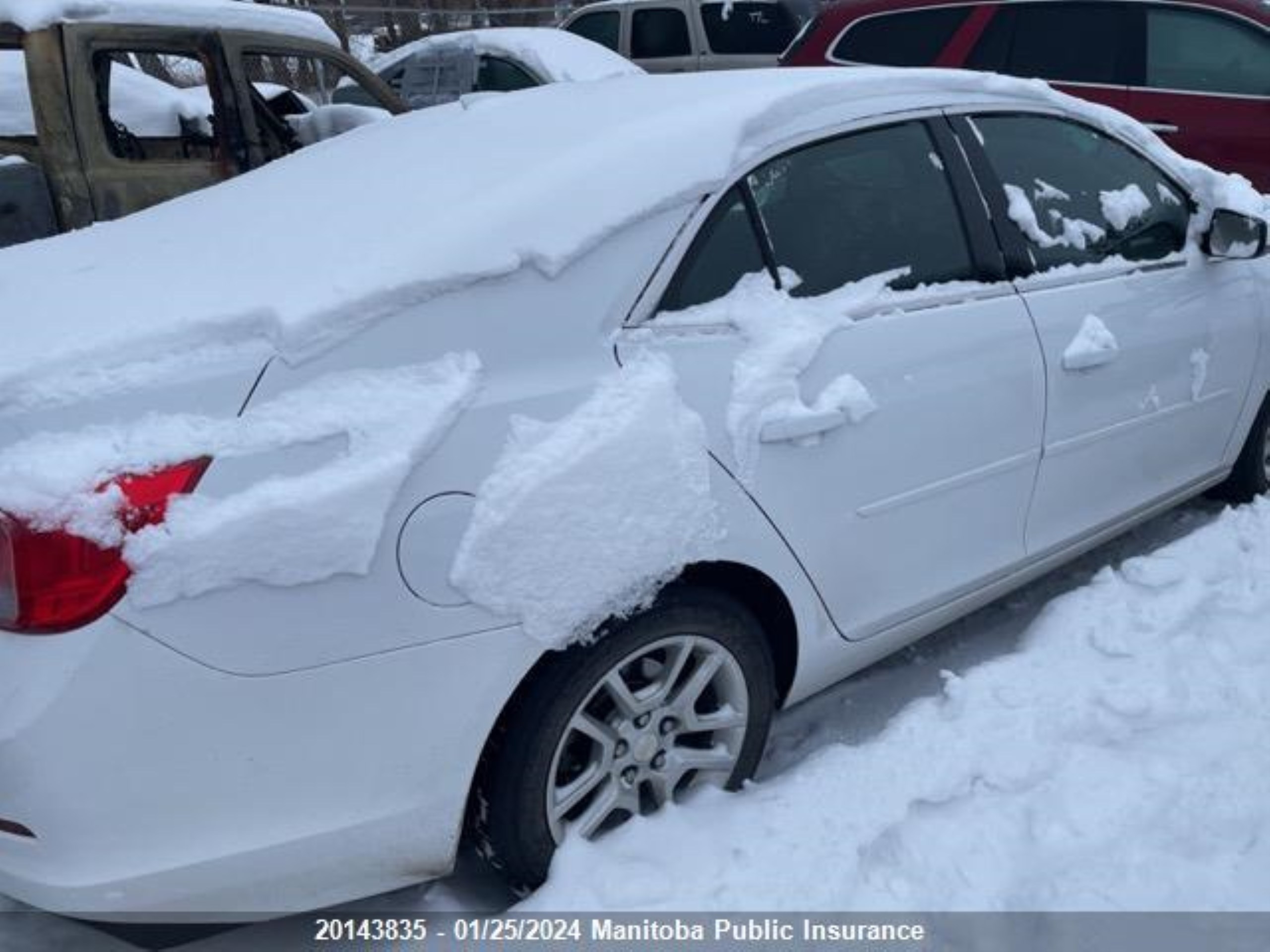 Photo 2 VIN: 1G11C5SL3FF331685 - CHEVROLET MALIBU 