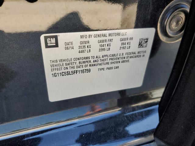 Photo 11 VIN: 1G11C5SL5FF116759 - CHEVROLET MALIBU 