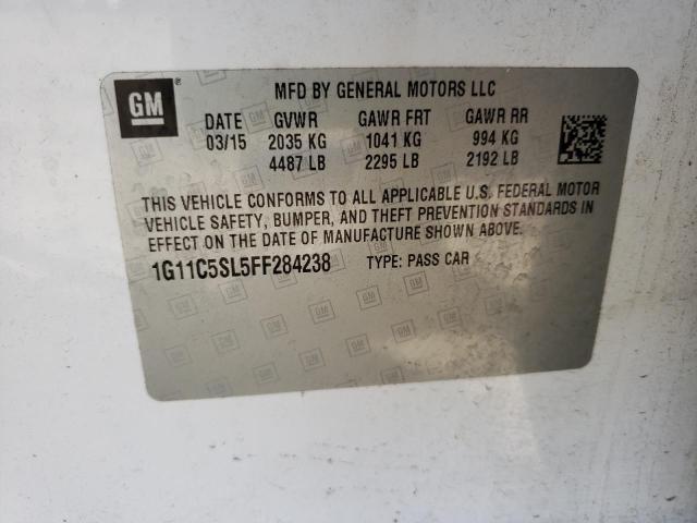 Photo 9 VIN: 1G11C5SL5FF284238 - CHEVROLET MALIBU 1LT 