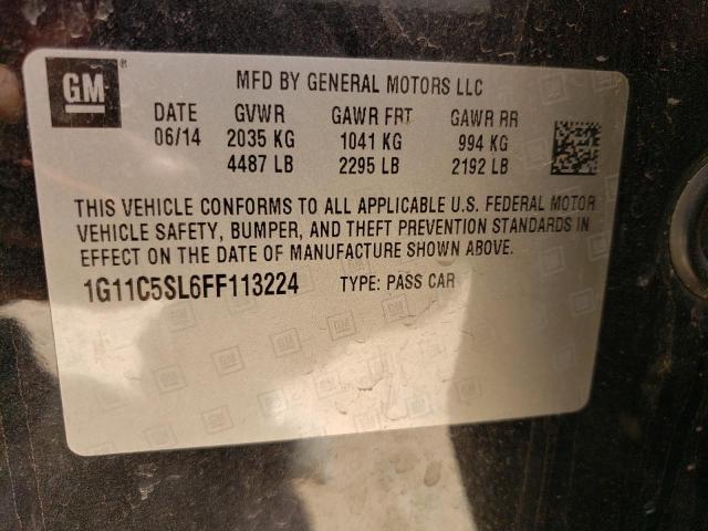 Photo 11 VIN: 1G11C5SL6FF113224 - CHEVROLET MALIBU 