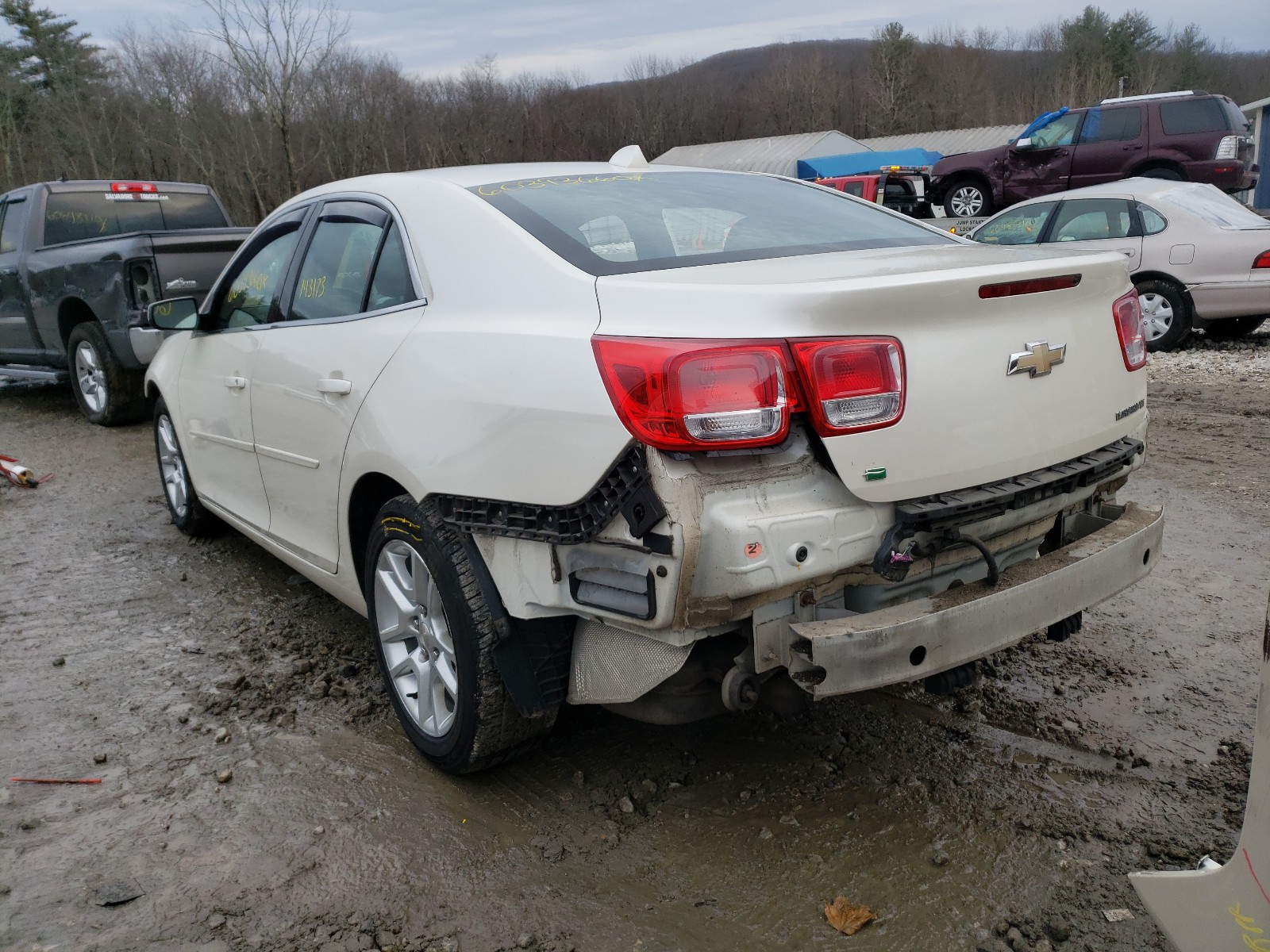 Photo 2 VIN: 1G11C5SL7EU166413 - CHEVROLET MALIBU 1LT 