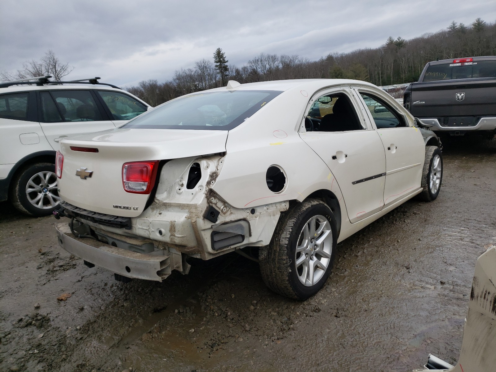 Photo 3 VIN: 1G11C5SL7EU166413 - CHEVROLET MALIBU 1LT 