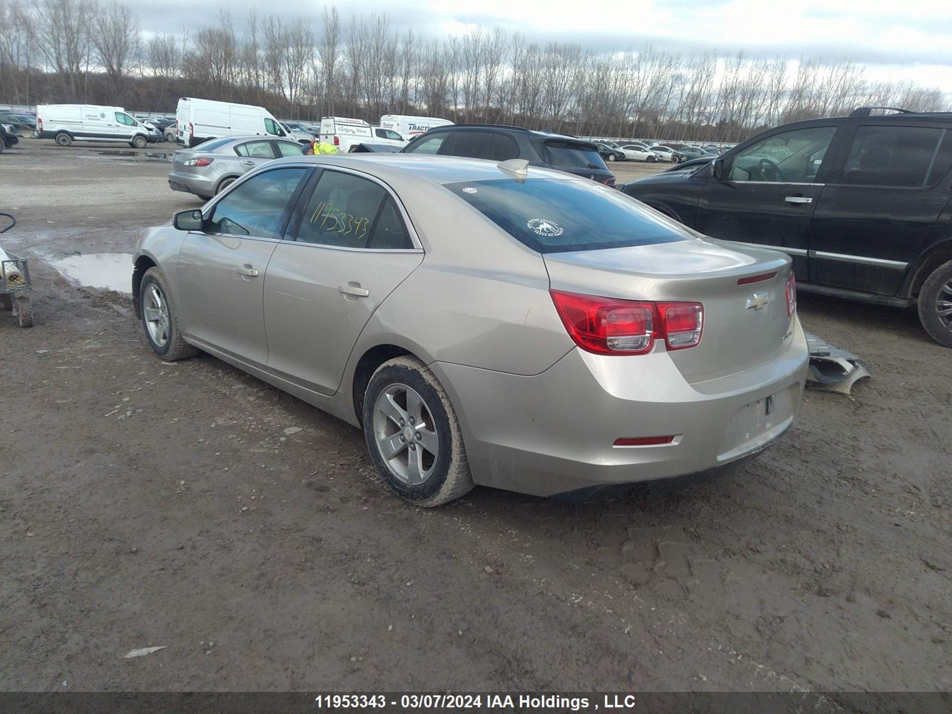 Photo 2 VIN: 1G11C5SL8FF344318 - CHEVROLET MALIBU 