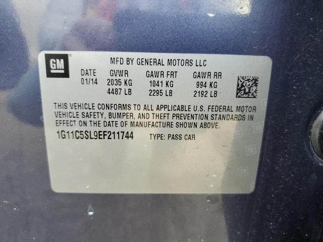 Photo 11 VIN: 1G11C5SL9EF211744 - CHEVROLET MALIBU 