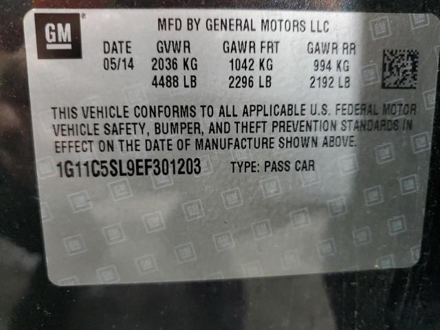 Photo 11 VIN: 1G11C5SL9EF301203 - CHEVROLET MALIBU 