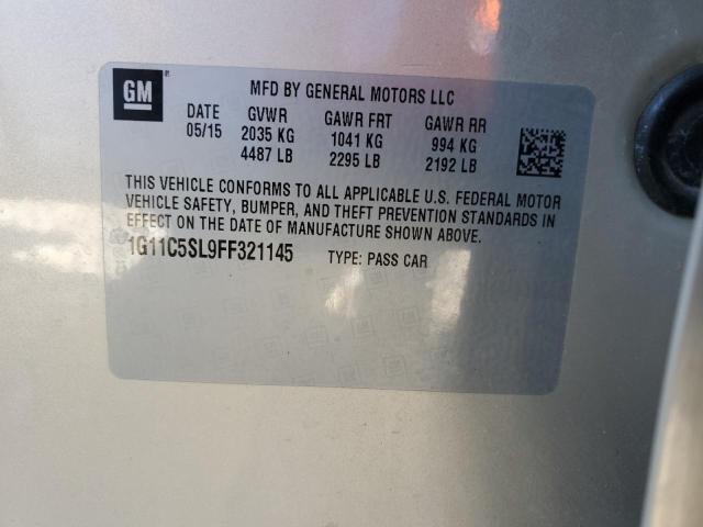 Photo 11 VIN: 1G11C5SL9FF321145 - CHEVROLET MALIBU 