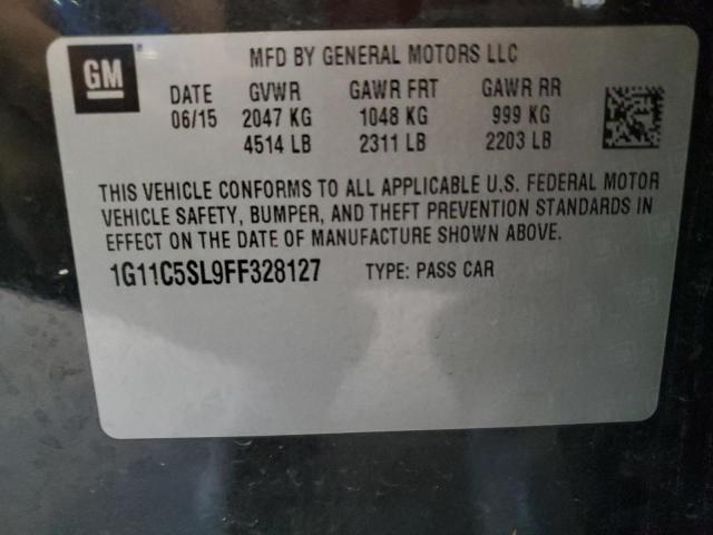 Photo 11 VIN: 1G11C5SL9FF328127 - CHEVROLET MALIBU 1LT 