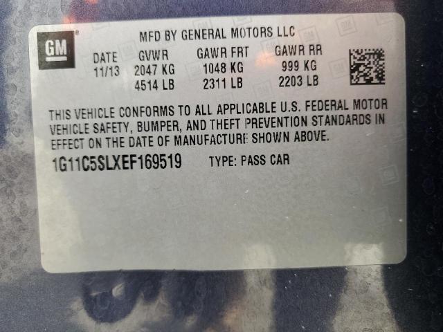 Photo 12 VIN: 1G11C5SLXEF169519 - CHEVROLET MALIBU 1LT 