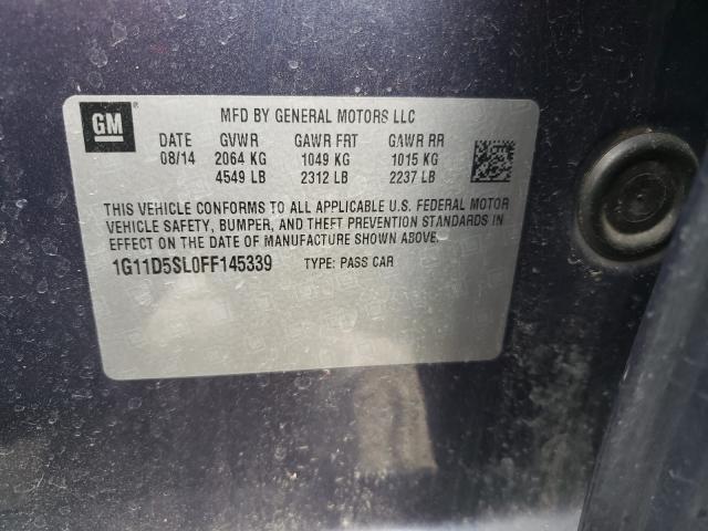 Photo 9 VIN: 1G11D5SL0FF145339 - CHEVROLET MALIBU 2LT 