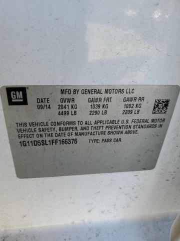 Photo 11 VIN: 1G11D5SL1FF166376 - CHEVROLET MALIBU 