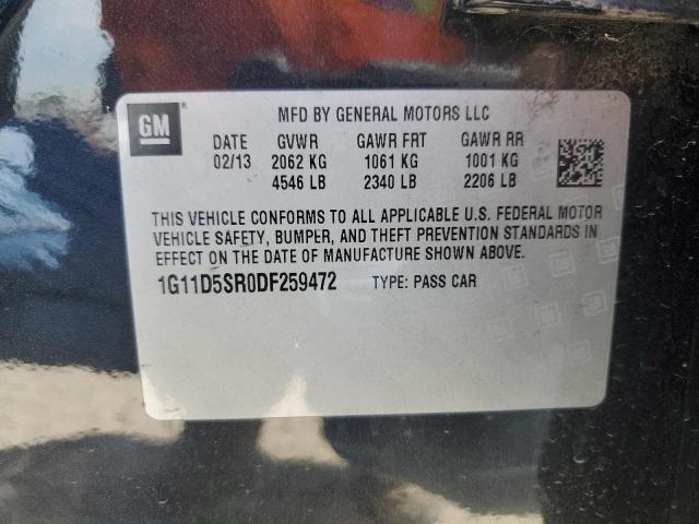 Photo 11 VIN: 1G11D5SR0DF259472 - CHEVROLET MALIBU 1LT 