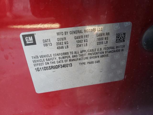 Photo 11 VIN: 1G11D5SR9DF346013 - CHEVROLET MALIBU 