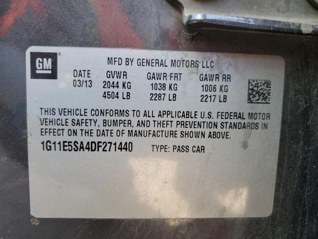 Photo 9 VIN: 1G11E5SA4DF271440 - CHEVROLET MALIBU 2LT 