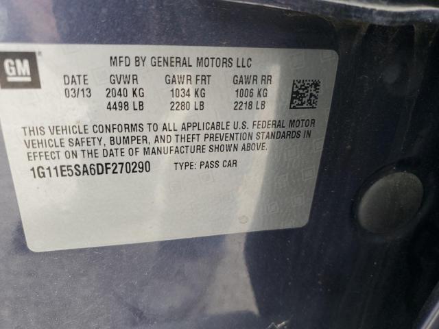 Photo 11 VIN: 1G11E5SA6DF270290 - CHEVROLET MALIBU 2LT 