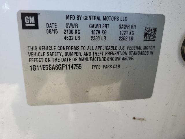 Photo 11 VIN: 1G11E5SA6GF114755 - CHEVROLET MALIBU LIM 