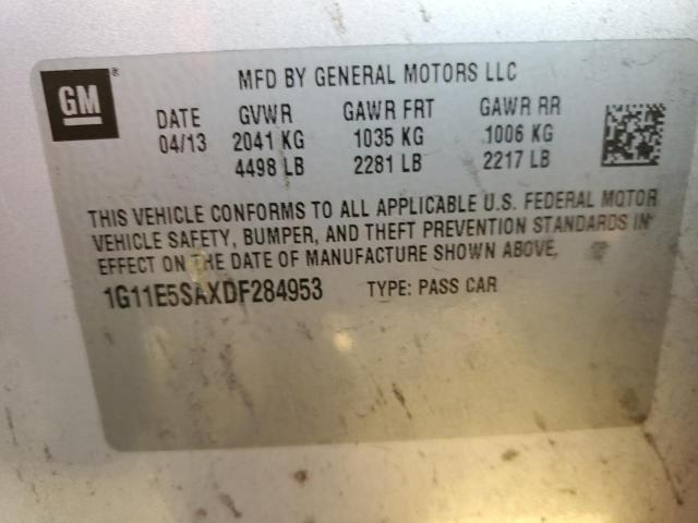 Photo 11 VIN: 1G11E5SAXDF284953 - CHEVROLET MALIBU 