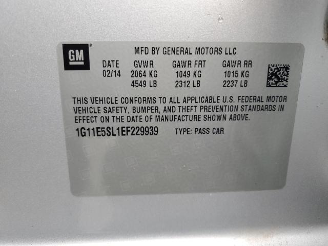 Photo 11 VIN: 1G11E5SL1EF229939 - CHEVROLET MALIBU 