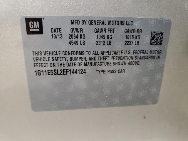 Photo 11 VIN: 1G11E5SL2EF144124 - CHEVROLET MALIBU 2LT 