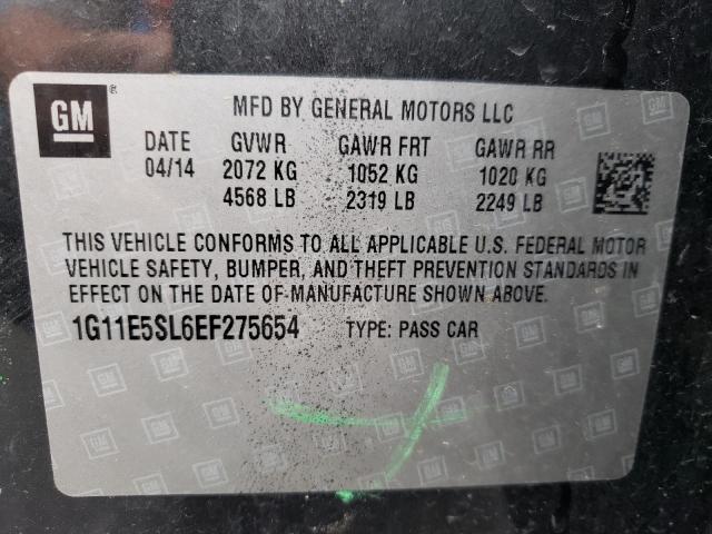 Photo 9 VIN: 1G11E5SL6EF275654 - CHEVROLET MALIBU 2LT 