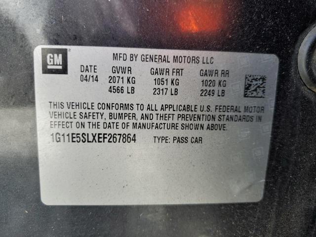 Photo 11 VIN: 1G11E5SLXEF267864 - CHEVROLET MALIBU 2LT 