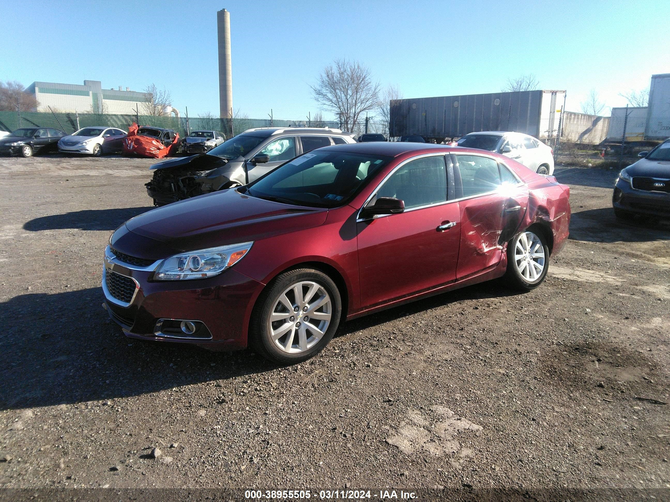 Photo 1 VIN: 1G11F5SL6FF309946 - CHEVROLET MALIBU 