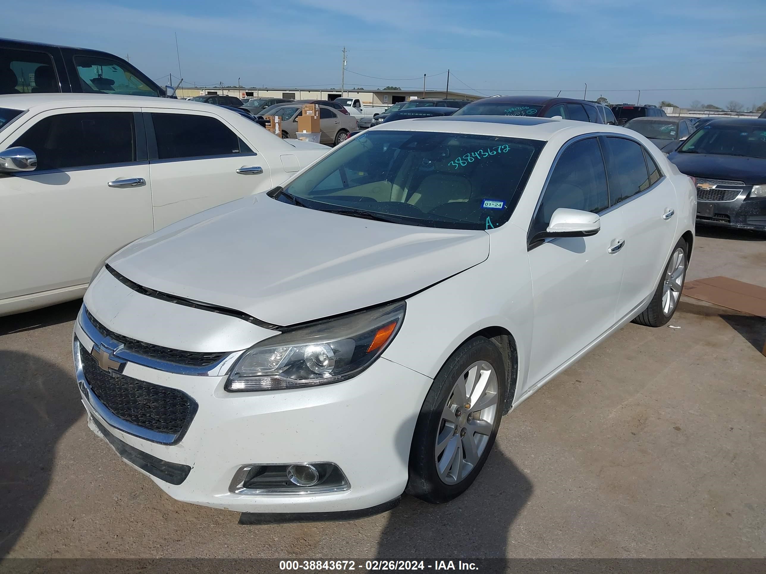 Photo 1 VIN: 1G11F5SL7FU126521 - CHEVROLET MALIBU 