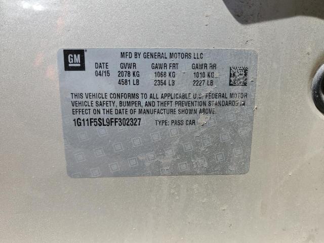 Photo 11 VIN: 1G11F5SL9FF302327 - CHEVROLET MALIBU 