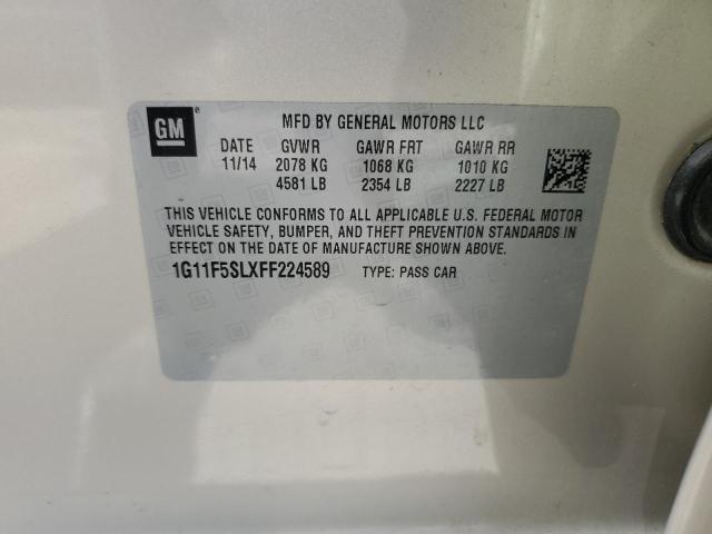 Photo 11 VIN: 1G11F5SLXFF224589 - CHEVROLET MALIBU 