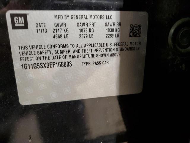 Photo 11 VIN: 1G11G5SX3EF168803 - CHEVROLET MALIBU 